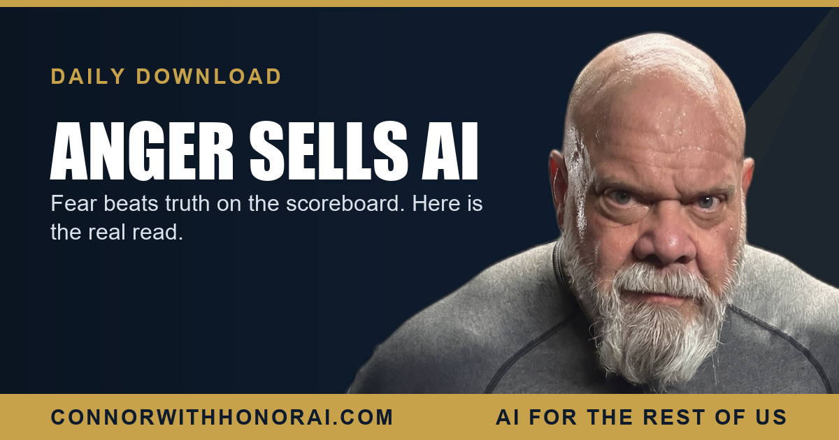 Anger and Tantrums Sell AI, by Connor MacIvor